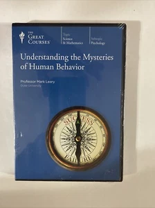 DVD Understanding the Mysteries of Human Behavior by Mark Leary NEW Psychology - Imagen 1 de 2