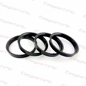 4x Set Cerchioni Centraggio 64,0mm - 58,1mm Zentrierungsringe Cerchi IN Lega - Imagen 1 de 3