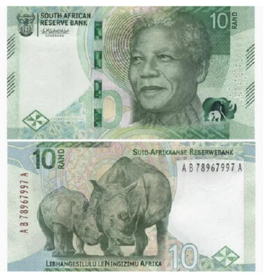 2023 South Africa 10 Rand P-W148 NEW UNC Banknotes - Image 1 of 2