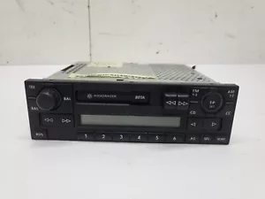 VW Sharan 7M - Kassettenradio Autoradio Radio 1J0035152E code fehlt (99) - Bild 1 von 5