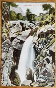 Rainbow Falls El Paso County Colorado CO Postcard 1908 Made in Germany - Picture 1 of 1
