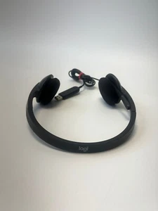PC Microphone Logitech H340 USB Headset Ideal for Gaming & Conferences [7C] - Picture 1 of 3