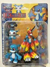 Digimon collectible DX figures - DemiVeemon V-Mon & Flamedramon Rare Set