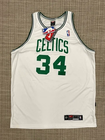New Men's Nike NBA Boston Celtics Paul Pierce #34 Authentic Jersey  (Size 52) Cover