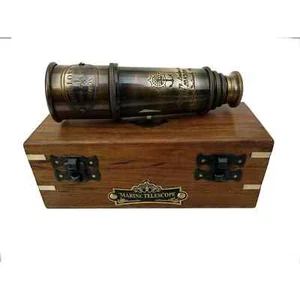 1920 DOLLOND London Brass Maritime Vintage Telescope, Nautical Spyglass Antique - Picture 1 of 5