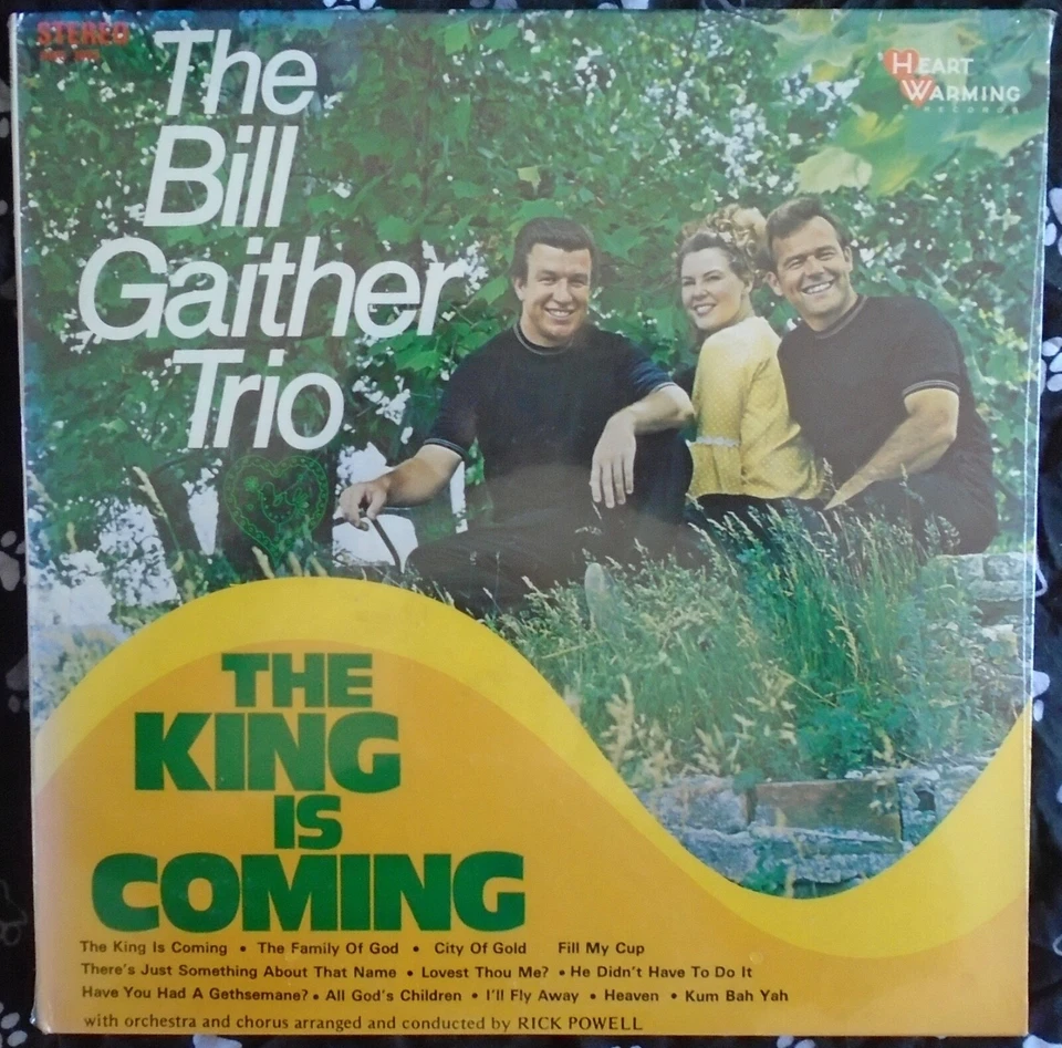 BILL GAITHER TRIO, The King Is Coming USA New Sealed LP FREE SHIPPING - Image 1 of 2