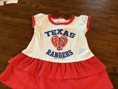 Texas Rangers Baby Dress 12M Genuine Merchandise Team Athletics - Image 1 of 4