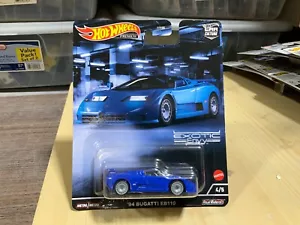 HOT WHEELS PREMIUM EXOTIC ENVY 4/5 '94 BUGATTI EB110 - Picture 1 of 1