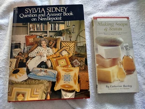 Needlepoint and Soap Making Books - Picture 1 of 4