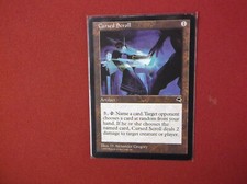 MTG " Cursed Scroll " from Tempest  NMT   reserved list