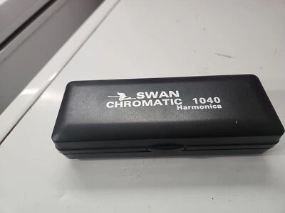 Swan Chromatic 1040 Harmonica With Hard Carry Case - Image 1 of 4