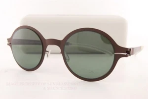 Brand New MYKITA Sunglasses Nestor Dark Brown/Polarized Pro Green 15  Men Women - Picture 1 of 7