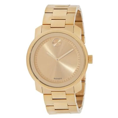 Movado 3600258 Men's Bold Gold-Tone Dial Quartz Watch - Image 1 of 4