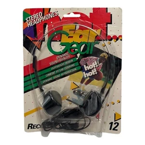 Vintage 1994 Recoton 12 Hot Ear Gear Stereo Headphones EG12 90s Y2k - Picture 1 of 10