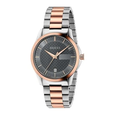 Gucci G-Timeless YA126446  Grey Dial Stainless Steel Men's Watch - Image 1 of 4