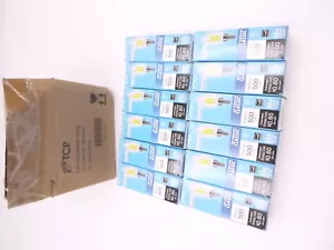 12 Pack TCP Lighting 5W LED B11 Bulb Dimmable E12 500 lm 120V 4000K Clear - Picture 1 of 5