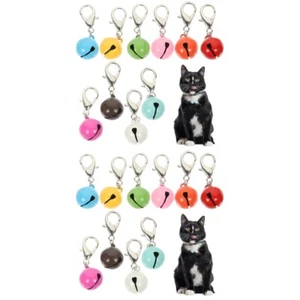 2 Pack Pet Collar Bell Accessory Charms for Pets with Bells Dogs - Picture 1 of 12