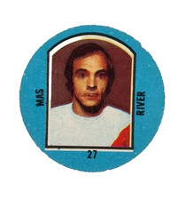1976 Vtg Figuritas Fútbol Argentino Card Disc Pog Oscar Más River Plate Legend