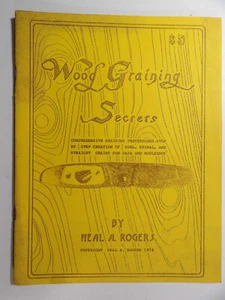 WOOD GRAINING, SECRETS  ROGERS CAR DASH MOULDINGS DASHBOARD RESTORE ANTIQUE CAR - Picture 1 of 6