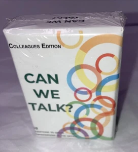 Can We Talk? 50 Questions to Spark Conversations At The Office - Factory Sealed - Picture 1 of 2