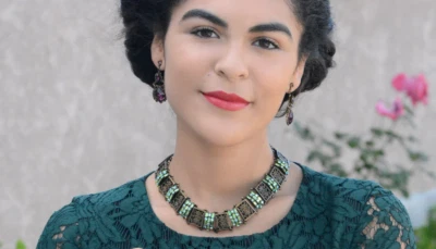 Sweet Romance Art Deco Filigree Link Crystal Vintage Collar Necklace $121 - Image 1 of 4