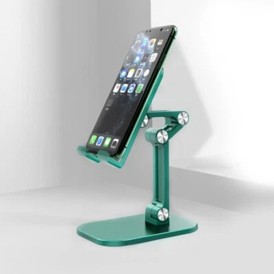 Universal Angle Adjustable 4"-12.9" Tablet Mobile Phone Holder Desktop Stand - Image 1 of 4