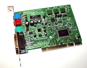 PCI-Soundkarte Creative Soundblaster PCI 128 Model:CT4810 Soundchip: CT2518-DBQ - Afbeelding 1 van 2