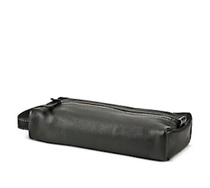 The Mens Store L83515 Mens Black Leather Cord Case 2x9x4 in