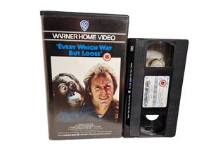 Every which way but loose - VHS Warner Big Box Ex Rental - Picture 1 of 9