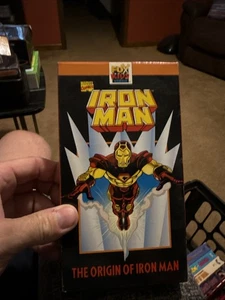 Ironman The Origin of Iron Man VHS 1997 Marvel Comics Animated Fox Kids - Picture 1 of 5