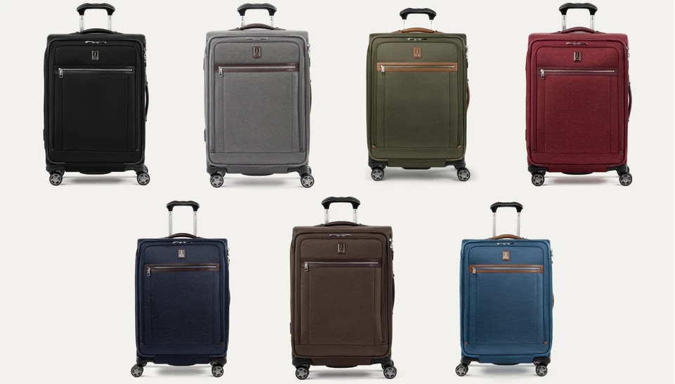 New Travelpro Platinum Elite 25" Medium Check-In Soft-Side Spinner- CHOOSE COLOR - Image 1 of 1