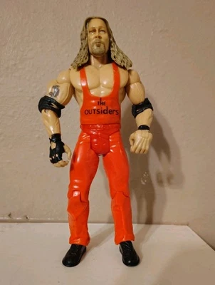 Figura WWE Kevin Nash Jakks Clásica Superestrellas Ringside Exclusiva nWo Outsiders Foto 1 de 2