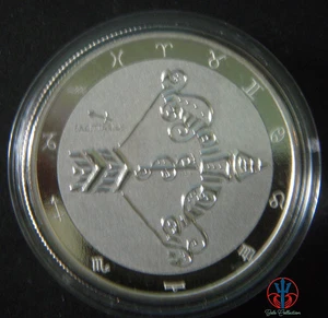 Tokelau Tierkreis Schütze, 2021 Silbermünze 1 oz in Kapsel - Bild 1 von 1