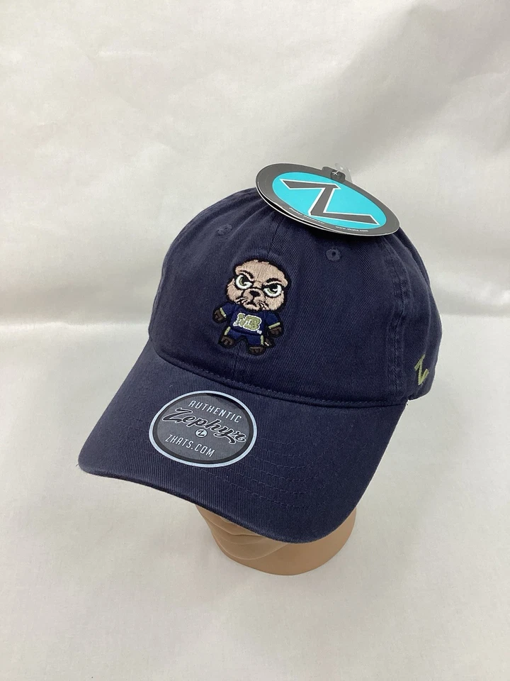 Gorra de béisbol CSUMB Otters Tokyodachi Zephyr Chibi Mascota azul marino ajustable nueva con etiquetas Foto 1 de 4