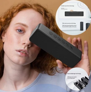 Altavoz portátil inalámbrico Bluetooth BOGASING M6 impermeable subwoofer exterior - Imagen 1 de 10