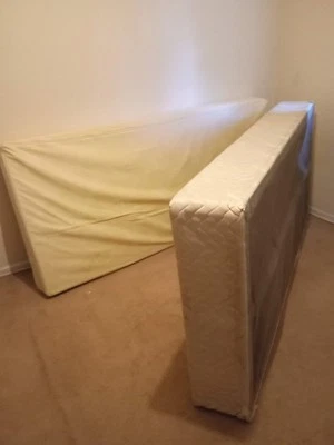 Lightly Used Temper-pedic Proadapt Twin Mattress w/ Metal static Base - Image 1 of 4