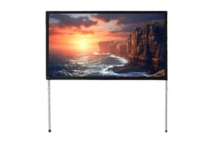 celexon Faltrahmen Leinwand Mobil Expert 305 x 190 cm, Rückprojektion (  Mobil ) - Bild 1 von 4