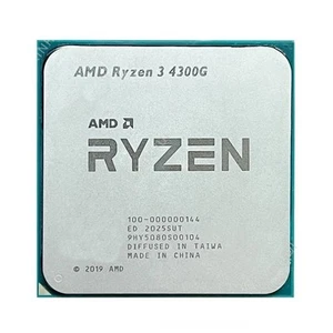 AMD Ryzen 3 4300G CPU 3.8GHz Socket AM4 65W Processor - Picture 1 of 1