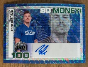 Eddie Brahimir - 2025 Leaf Metal Power Slap So Money #SM-EB1 Auto 20/20   I83 - Picture 1 of 2