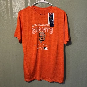NWT Men's Medium Nike Dri-Fit MLB Authentic San Francisco SF Giants Tshirt - Picture 1 of 4