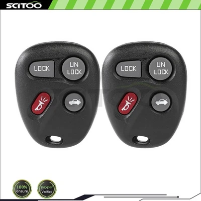 2 For 2001 2002 2003 Oldsmobile Aurora Keyless Entry Remote Fob KOBLEAR1XT - Image 1 of 4