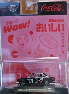 ✨NEW ✨M2 MACHINES 1969 DATSUN BLUEBIRD 🪽 Coca-Cola 1600SSS (A52) - Picture 1 of 4