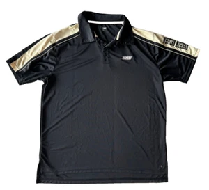 Western Michigan Broncos NCAA Men's XL Golf Polo shirt Chiliwear Black & Gold - Picture 1 of 4
