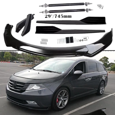 Front Rear Bumper Lip Spoiler Splitter Body Kit Side Skirt For Honda Odyssey - Изображение 1 из 4
