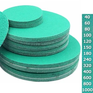 Discos de lijado fino 50, 75, 125 mm velcro pulido pintura excéntrica de coche lijado húmedo - Imagen 1 de 5