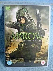 Arrow Season 6 (DVDR2) 5Discs 2018 Stephen Amell 930mins+Extras (BARGAIN) - Picture 1 of 5