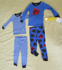 Pyjama manches longues Carter's 4 pièces Hero Engine CO. bleu et gris neuf avec étiquettes taille 18 Mos