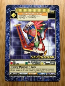 Bandai Digimon Trading Card Series 5 Sepikmon Bo-255 - Picture 1 of 6