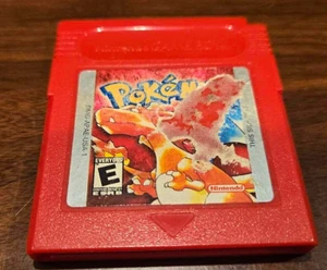 Pokemon Red Version (Game Boy) Authentic Game Cartridge - Tested - DRY Battery - Picture 1 of 2