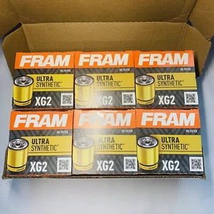 (BOX OF 6) FRAM ENGINE OIL FILTER XG2 - Picture 1 of 10